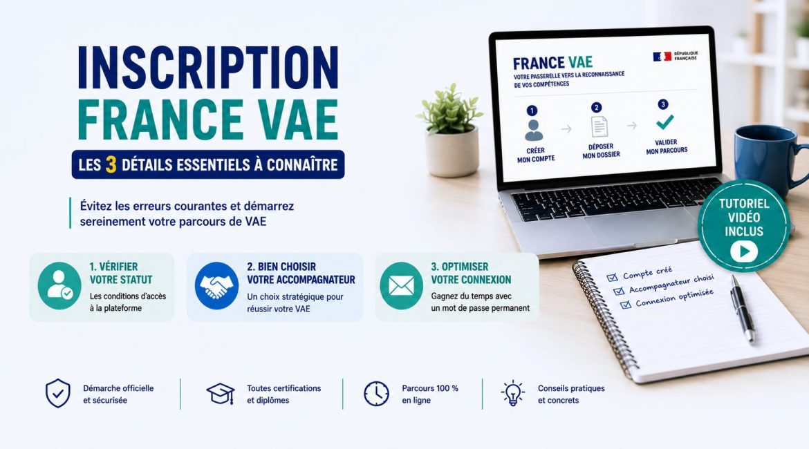 Inscription France VAE : 3 erreurs à éviter absolument 6 Inscription France VAE : les 3 détails essentiels à connaître pour réussir son inscription