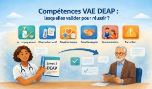 compétences VAE DEAP à valider pour réussir auxiliaire de puériculture livret 2