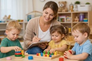 Conditions pour faire une VAE EJE avec éducatrice de jeunes enfants en activité en crèche