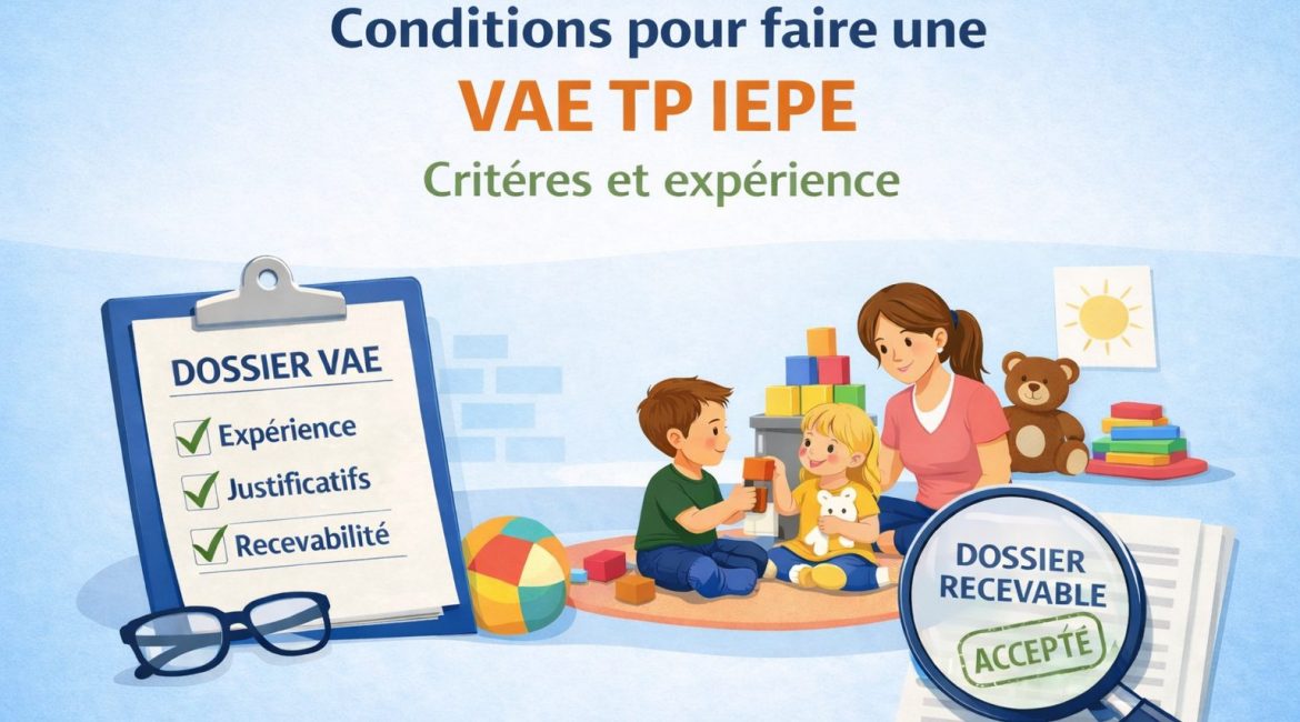 conditions VAE TP IEPE critères expérience justificatifs recevabilité dossier