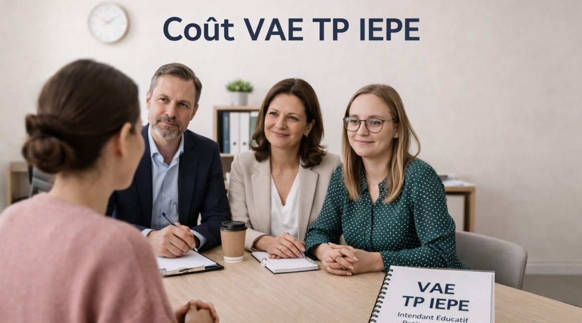 Combien coûte une VAE TP IEPE 1 Coût VAE TP IEPE entretien avec jury accompagnement et financement validation des acquis petite enfance