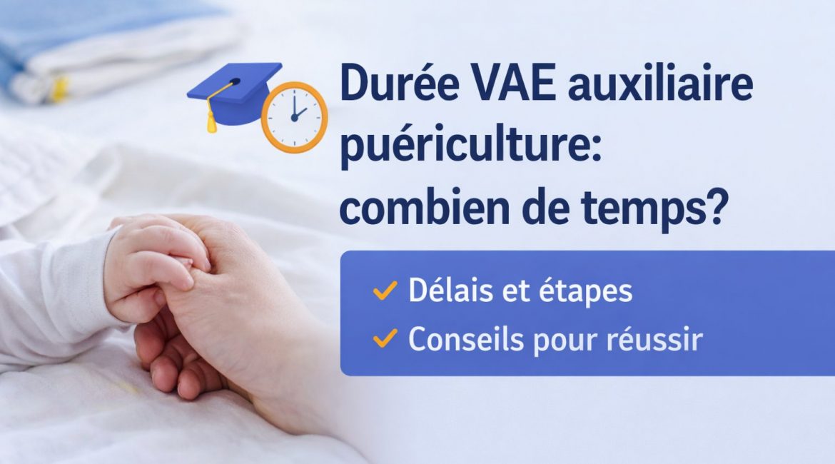 durée VAE auxiliaire de puériculture DEAP combien de temps dure une VAE