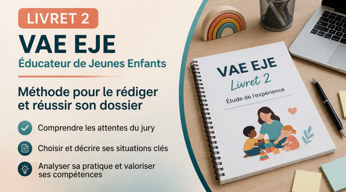 Livret 2 VAE EJE éducateur de jeunes enfants méthode rédaction dossier validation acquis expérience