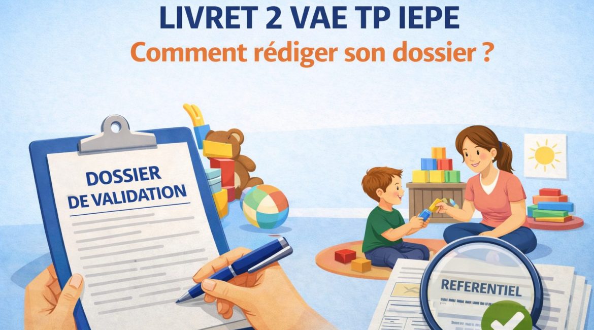 livret 2 VAE TP IEPE comment rédiger dossier validation expérience référentiel