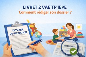 livret 2 VAE TP IEPE comment rédiger dossier validation expérience référentiel