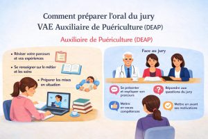 oral VAE auxiliaire de puériculture DEAP préparation jury