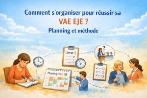organisation VAE EJE planning et méthode pour réussir sa validation des acquis éducateur jeunes enfants
