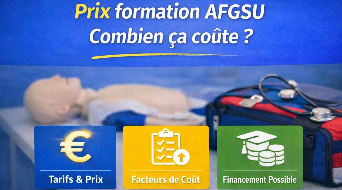 combien coûte une formation AFGSU