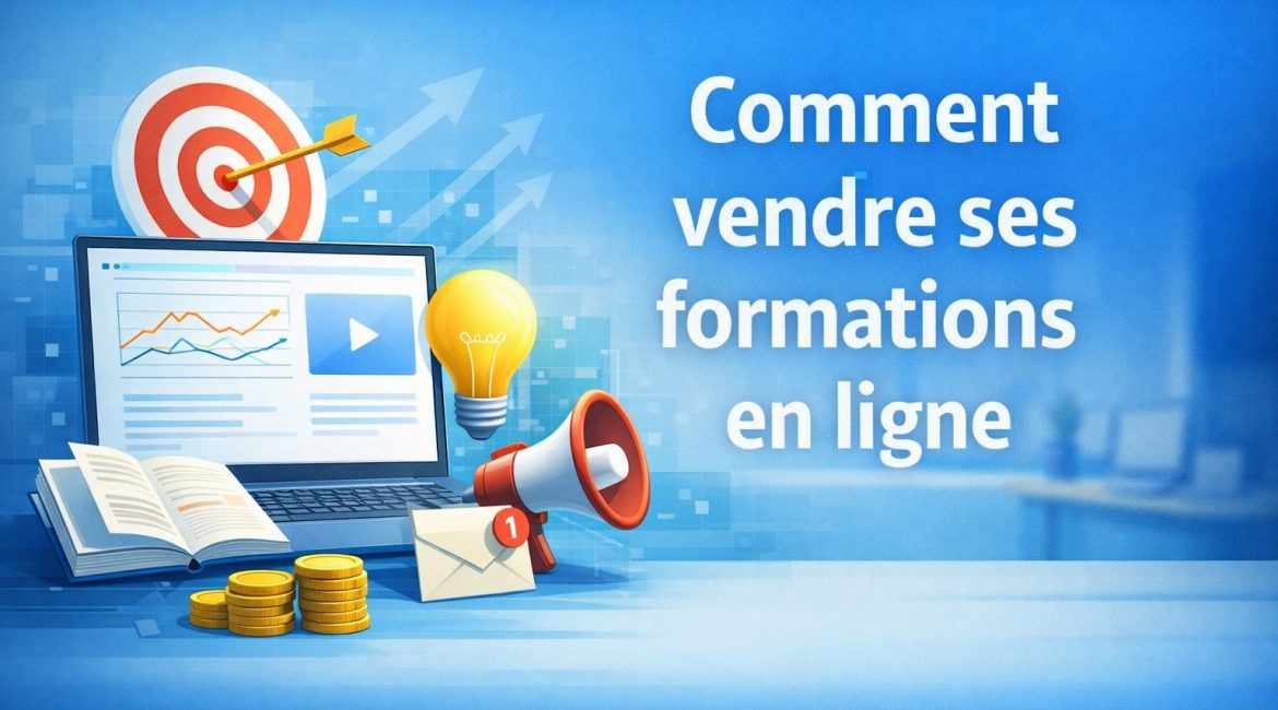 vendre ses formations en ligne stratégie marketing formation digitale