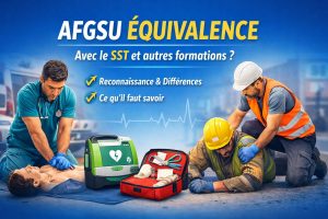 afgsu équivalence avec le sst et autres formations de premiers secours