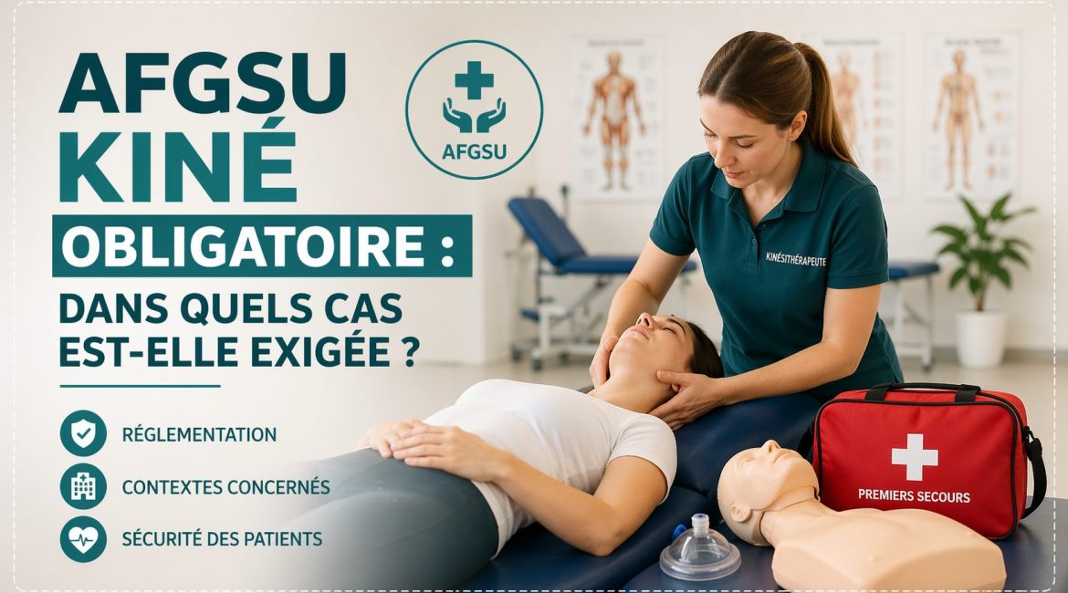 afgsu kiné obligatoire formation gestes d’urgence kinésithérapeute