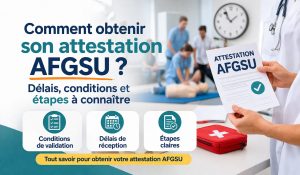 Comment obtenir attestation AFGSU