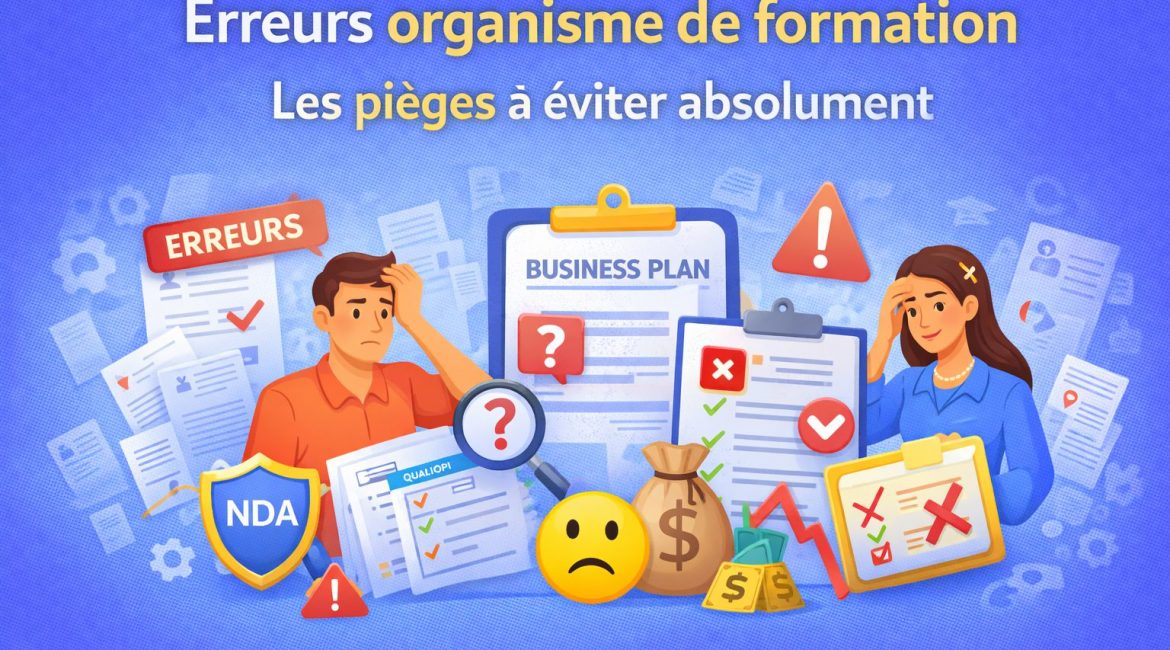erreurs organisme de formation – les pièges à éviter absolument