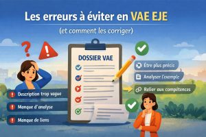 erreurs à éviter en VAE EJE