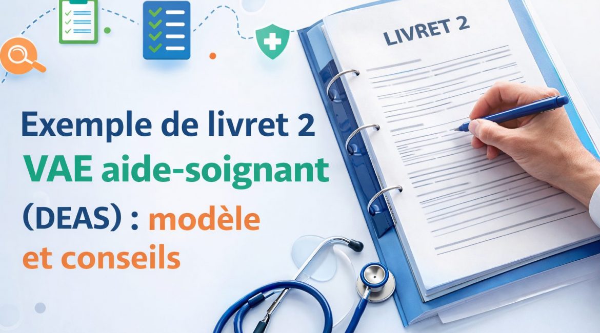 Exemple de livret 2 VAE aide-soignant (DEAS) : modèle et conseils 1 Exemple de livret 2 VAE aide-soignant DEAS modèle et conseils