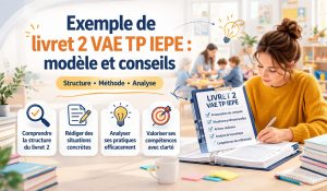 exemple de livret 2 vae tp iepe modele et conseils