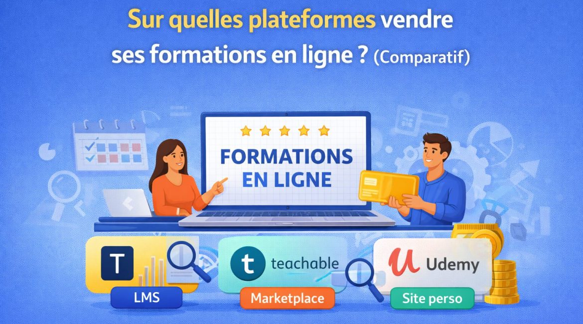 plateformes formation en ligne comparatif pour vendre ses formations