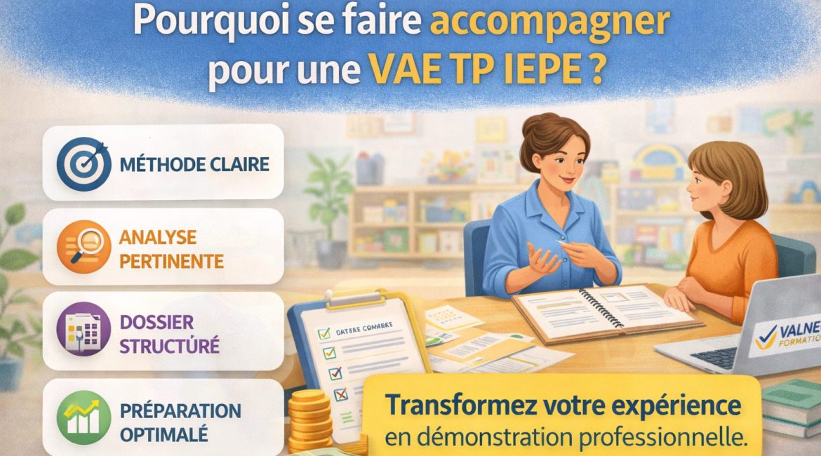 pourquoi se faire accompagner pour une vae tp iepe