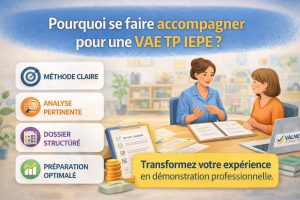 pourquoi se faire accompagner pour une vae tp iepe