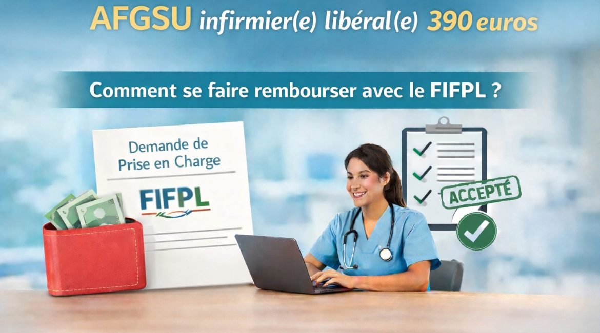 prix formation afgsu infirmier liberal remboursement fifpl tarif 390 euros