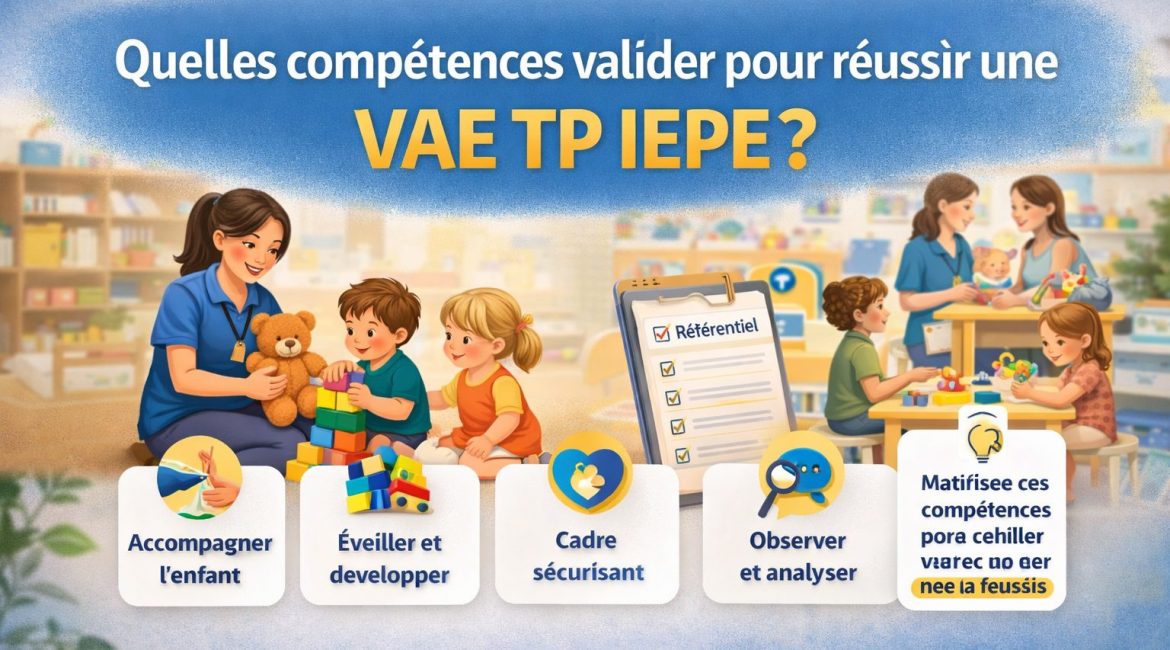 quelles compétences valider pour réussir une vae tp iepe