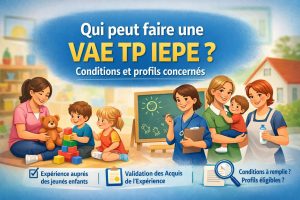 qui peut faire une VAE TP IEPE conditions et profils concernés