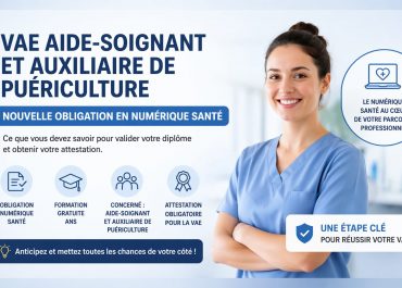 VAE aide-soignant : une nouvelle obligation en numérique santé (DEAS / DEAP)