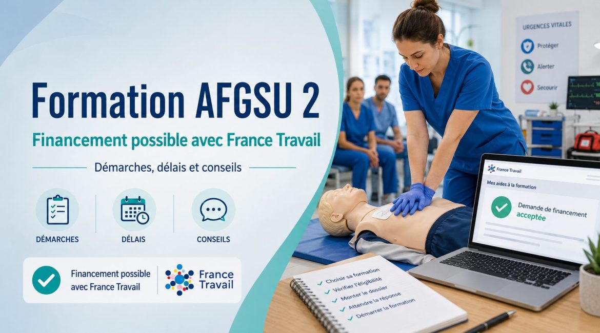 Formation AFGSU 2 France Travail avec financement possible pour demandeur d’emploi