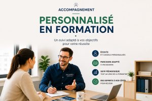 Accompagnement personnalisé en formation avec un conseiller Valneo Formation