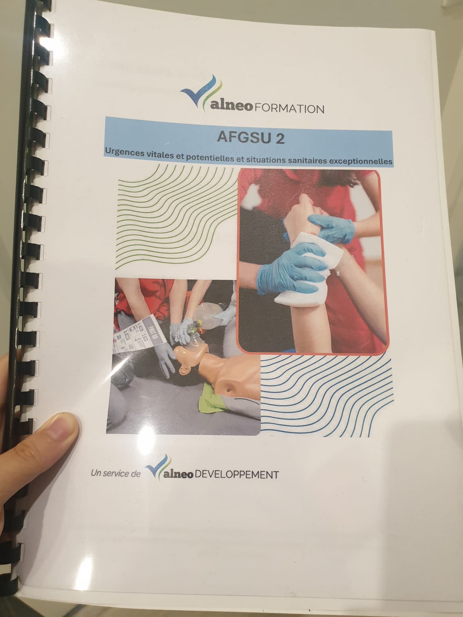 Livret pédagogique de formation AFGSU 2 Valneo Formation